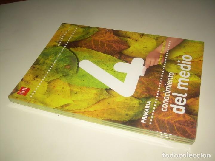 Libros: CONOCIMIENTO DEL MEDIO 4 4&ordm; PRIMARIA. SM. 3 LIBROS PRECINTADO. LIBRO DE TEXTO, ESCOLAR - Foto 2