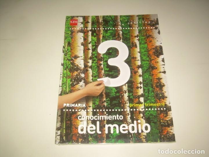 Libros: CONOCIMIENTO DEL MEDIO 3 3&ordm; PRIMARIA. SM. 3 LIBROS PRECINTADO. LIBRO DE TEXTO, ESCOLAR - Foto 1