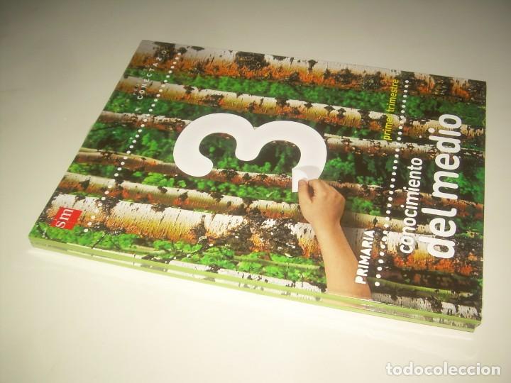 Libros: CONOCIMIENTO DEL MEDIO 3 3&ordm; PRIMARIA. SM. 3 LIBROS PRECINTADO. LIBRO DE TEXTO, ESCOLAR - Foto 2