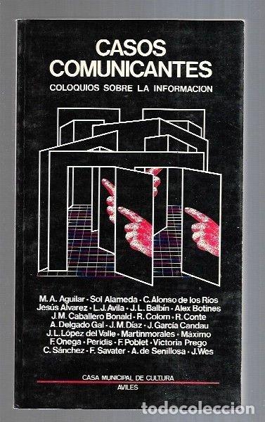Libros: CASOS COMUNICANTES. COLOQUIOS SOBRE LA INFORMACION - VARIOS - Foto 5