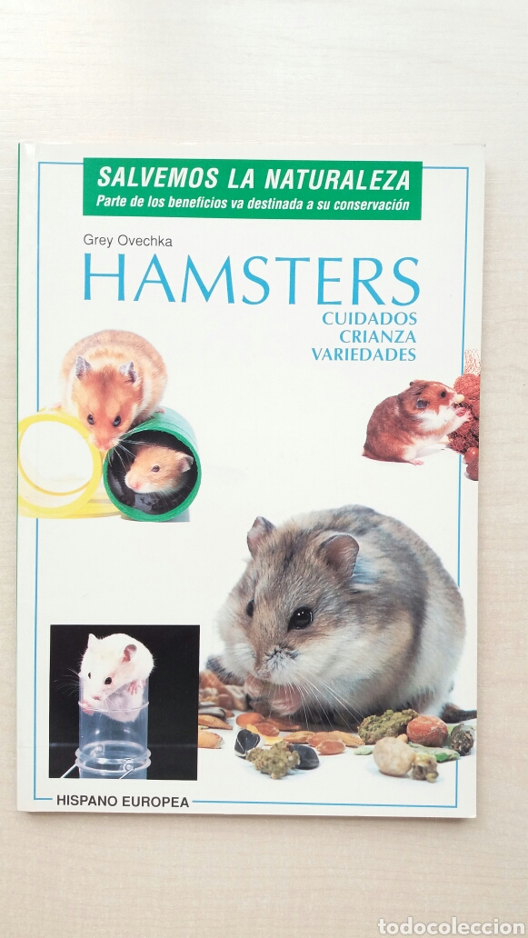 Libros: Hamsters. Grey Ovechka. Hispano Europea, 2004. - Foto 1