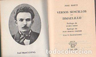 Libros: Versos sencillos / Ismaelillo - Mart&iacute;, Jose - Foto 1