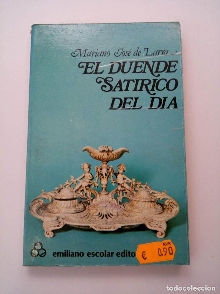 Libros: El duende sat&iacute;rico del d&iacute;a - Mariano Jos&eacute; de Larra - Foto 1