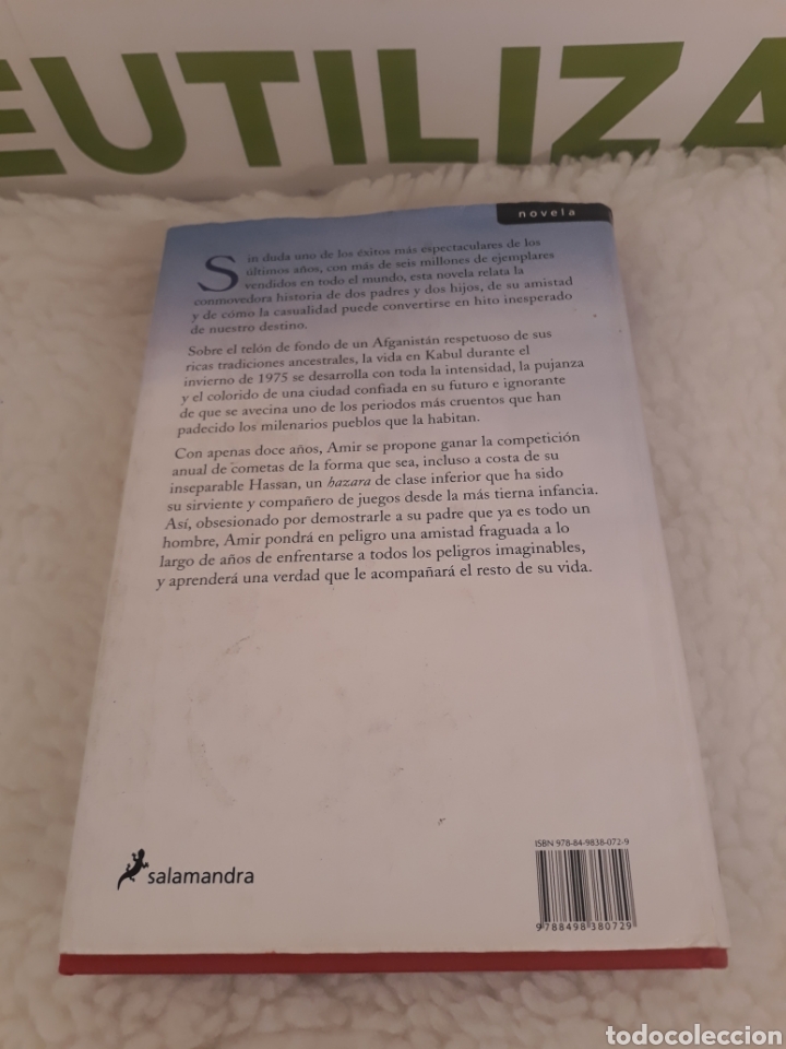 Libros: Cometas en el cielo. Khaled Hosseini. Salamandra. - Foto 2