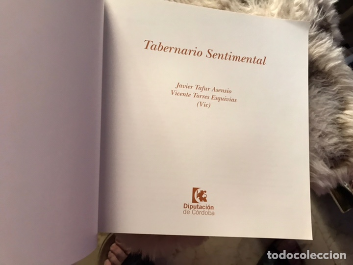 Libros: Tabernario sentimental. Javier Tafus. Dif&iacute;cil - Foto 2