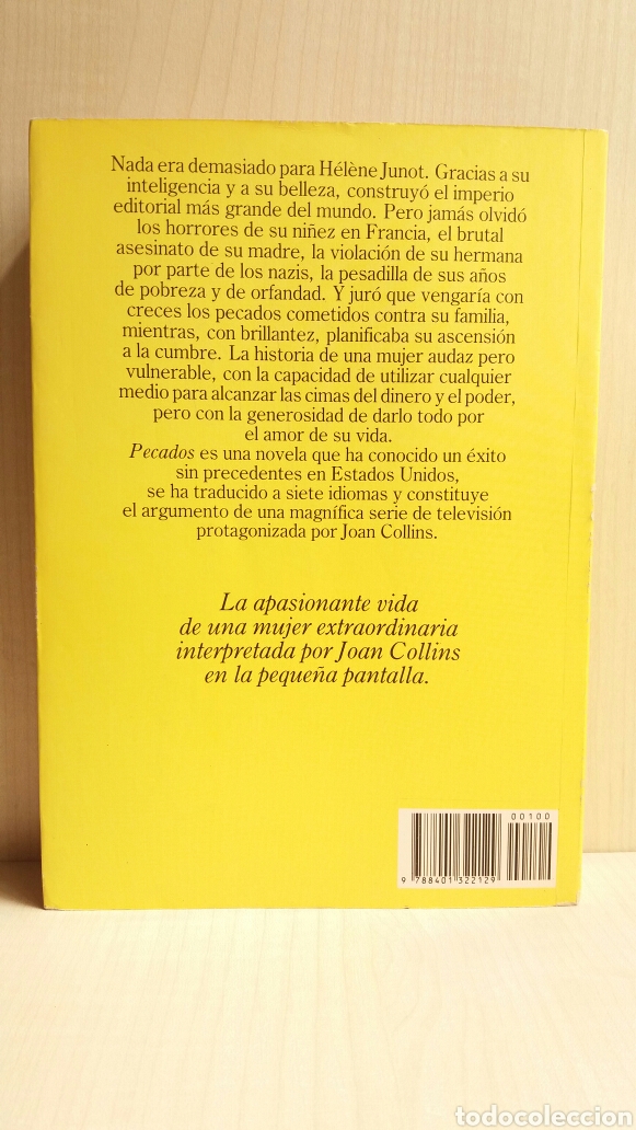 Libros: Pecados. Judith Gould. Plaza y jan&eacute;s, &eacute;xitos, primera edici&oacute;n, 1987. - Foto 4