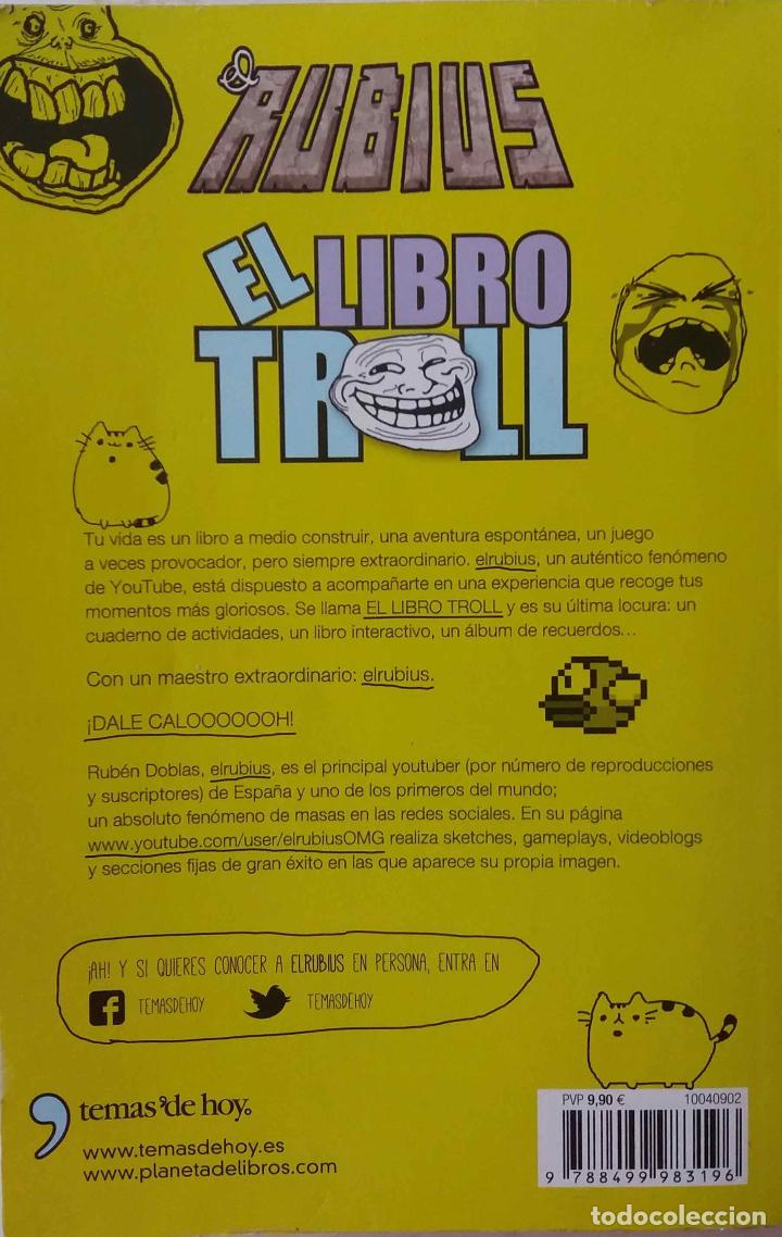 Libros: EL LIBRO TROLL, EL RUBIUS. LIBRO PLANETA A&Ntilde;O 2014 - Foto 2