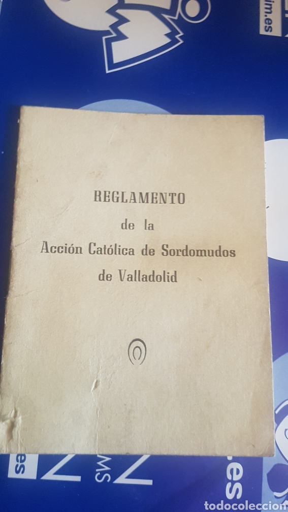 B&uuml;cher: Reglamento de la Acci&oacute;n Cat&oacute;lica de sordomudos de Valladolid