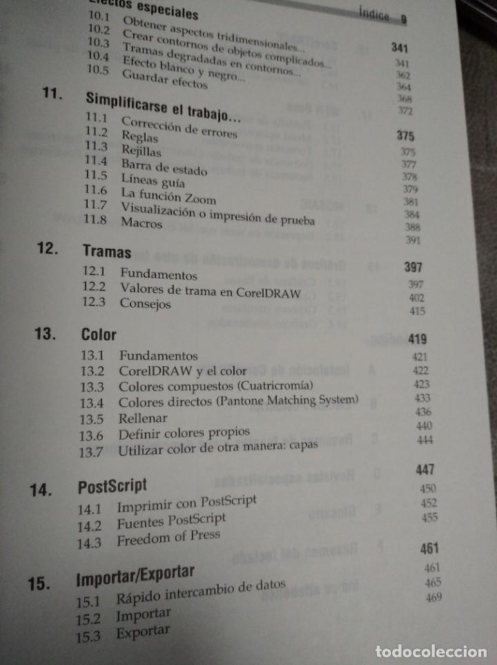 Libros: EL GRAN LIBRO DEL COREL DRAW ! ,  KRAUS 1992. MARCOMBO . DATA BECKER. - Foto 4