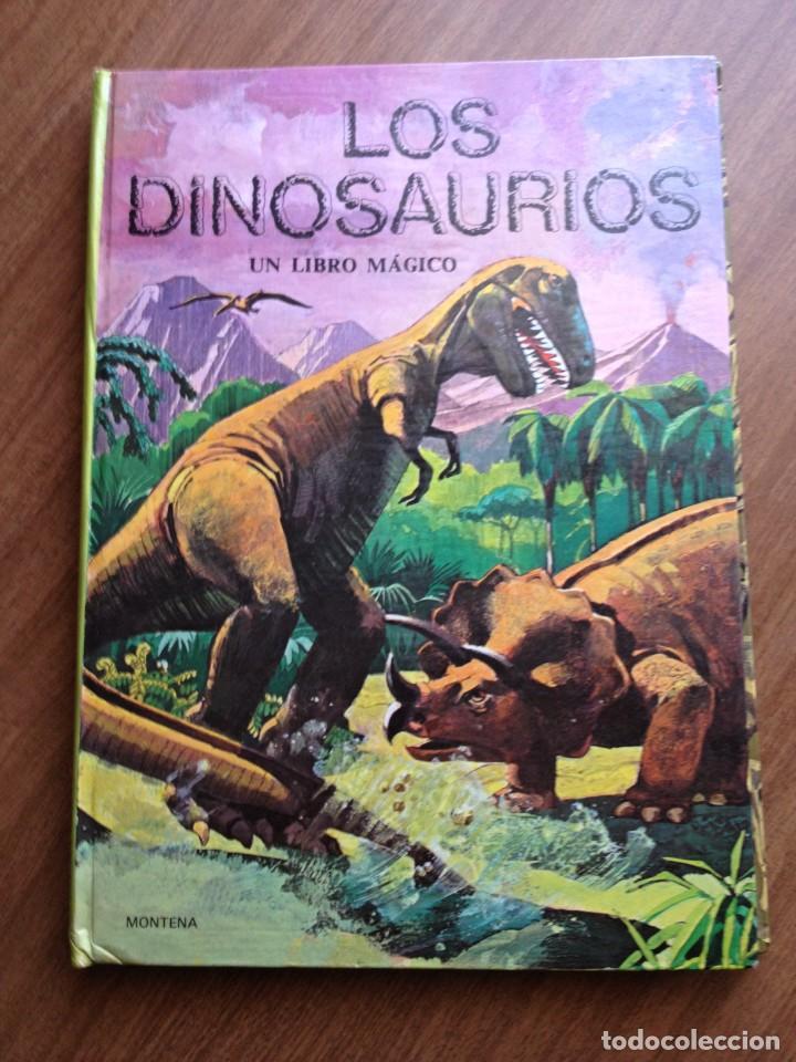 Libros: LOS DINOSAURIOS. UN LIBRO MAGICO. LIBRO TROQUELADO. MONTENA - Foto 1