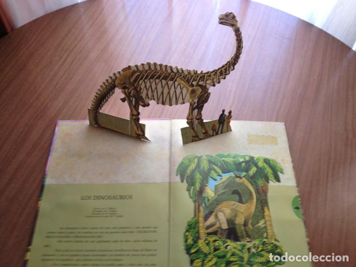 Libros: LOS DINOSAURIOS. UN LIBRO MAGICO. LIBRO TROQUELADO. MONTENA - Foto 3