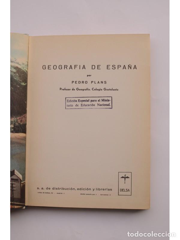 Libros: Geograf&iacute;a de Espa&ntilde;a - PLANS, Pedro - Foto 2