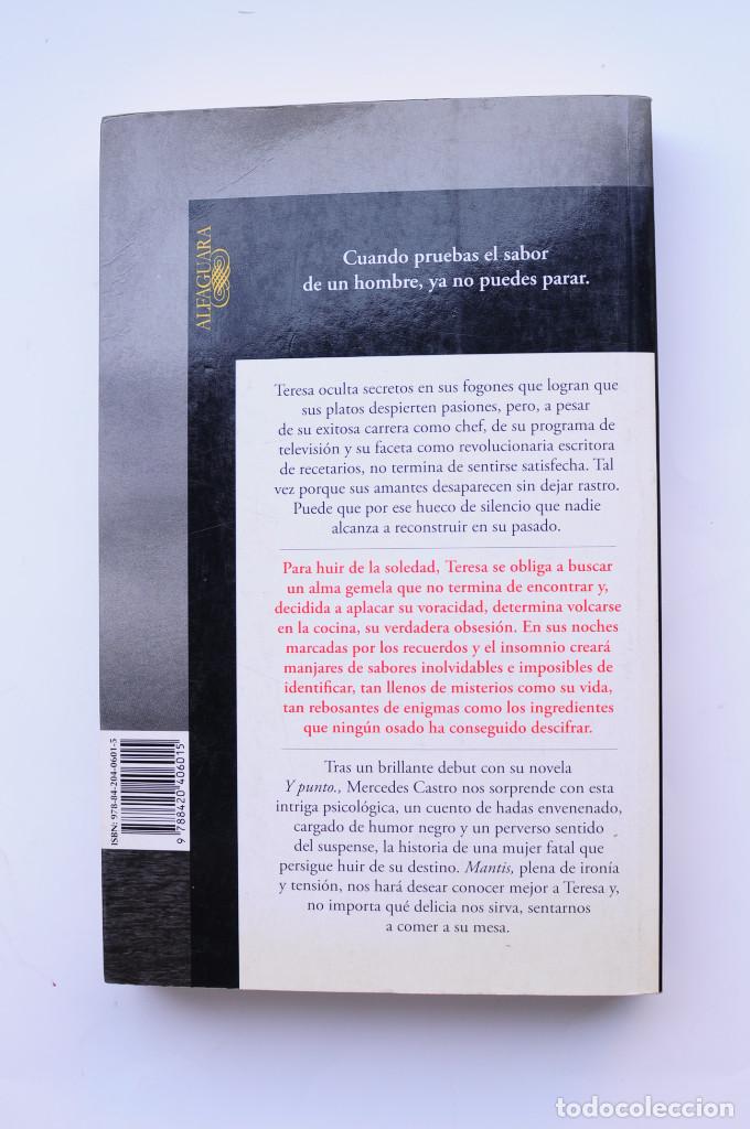 Libros: Mantis - CASTRO, Mercedes - Foto 3