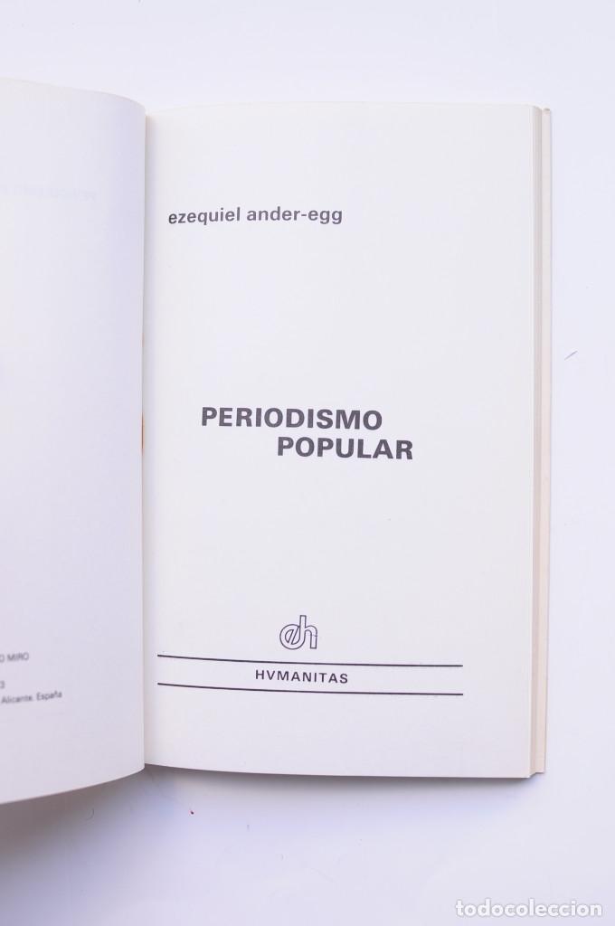 Libros: Periodismo popular - ANDER-EGGL, Ezequiel - Foto 2
