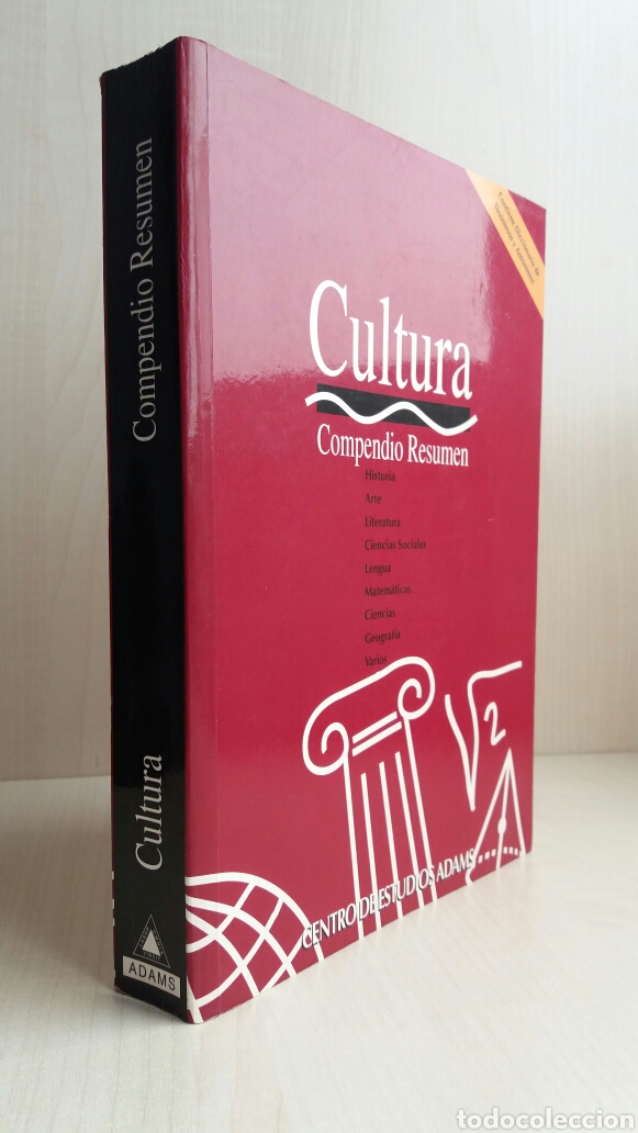 Libros: Cultura. Compendio Resumen. Centro de estudios Adams, 1999. - Foto 3