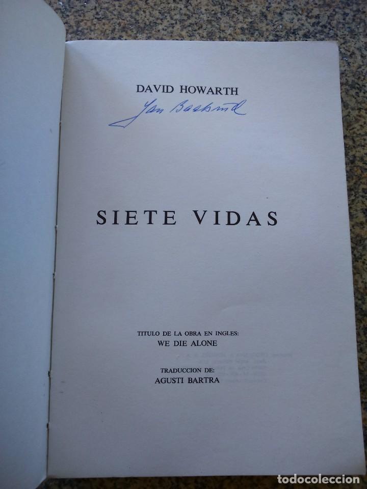 Libros: SIETE VIDAS -- DAVID HOWARTH -- 1975 -- - Foto 4