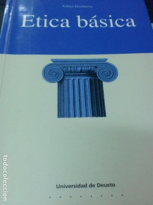 Libros: ETXEBERRIA, XABIER - Etica basica - Foto 1