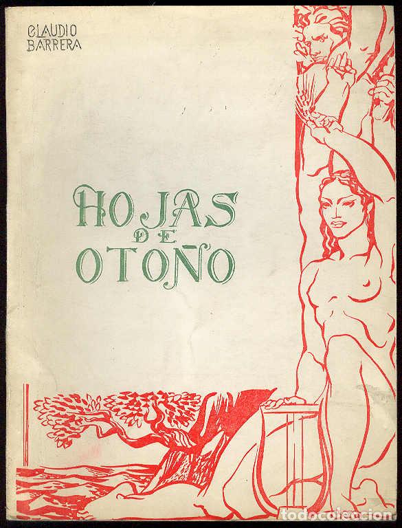 Libros: BARRERA, Claudio - Hojas de Oto&ntilde;o. (Poes&iacute;as) - Foto 1