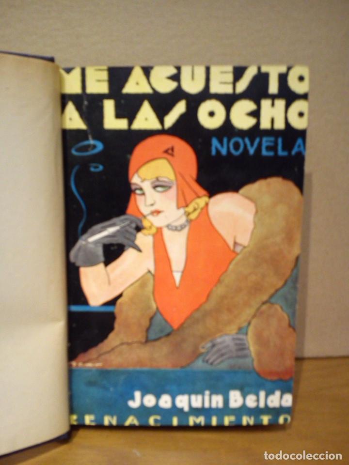 Libros: BELDA, Joaqu&iacute;n - Me acuesto a las ocho (Novela) - Foto 2
