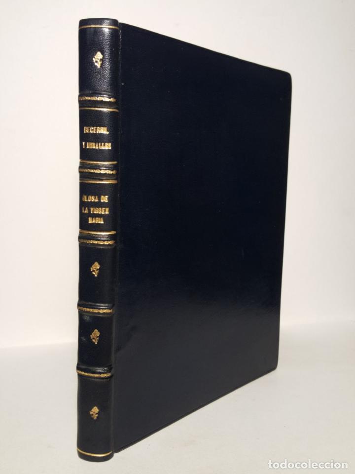 Libros: BECERRIL Y MIRALLES, Juan - Glosa Rimada de la Virgen Mar&iacute;a / Con cincuenta y siete grabados [facs&iacute;