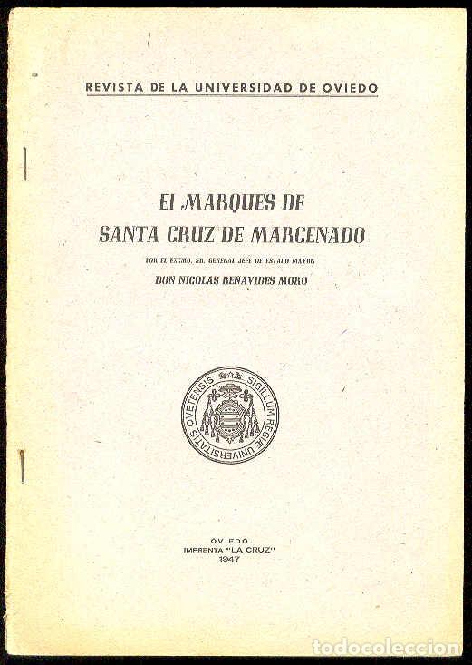 B&uuml;cher: BENAVIDES MORO, Nicol&aacute;s - El Marqu&eacute;s de Santa Cruz de Marcenado