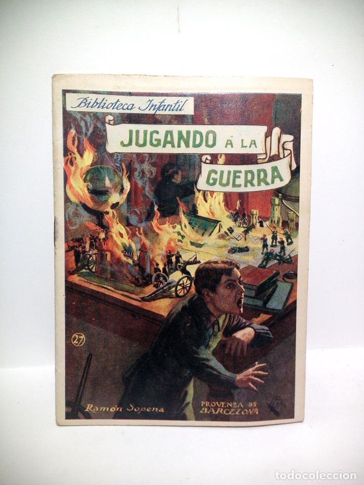 Libros: BIBLIOTECA INFANTIL. N&ordm; 027 - Jugando a la guerra - Foto 1