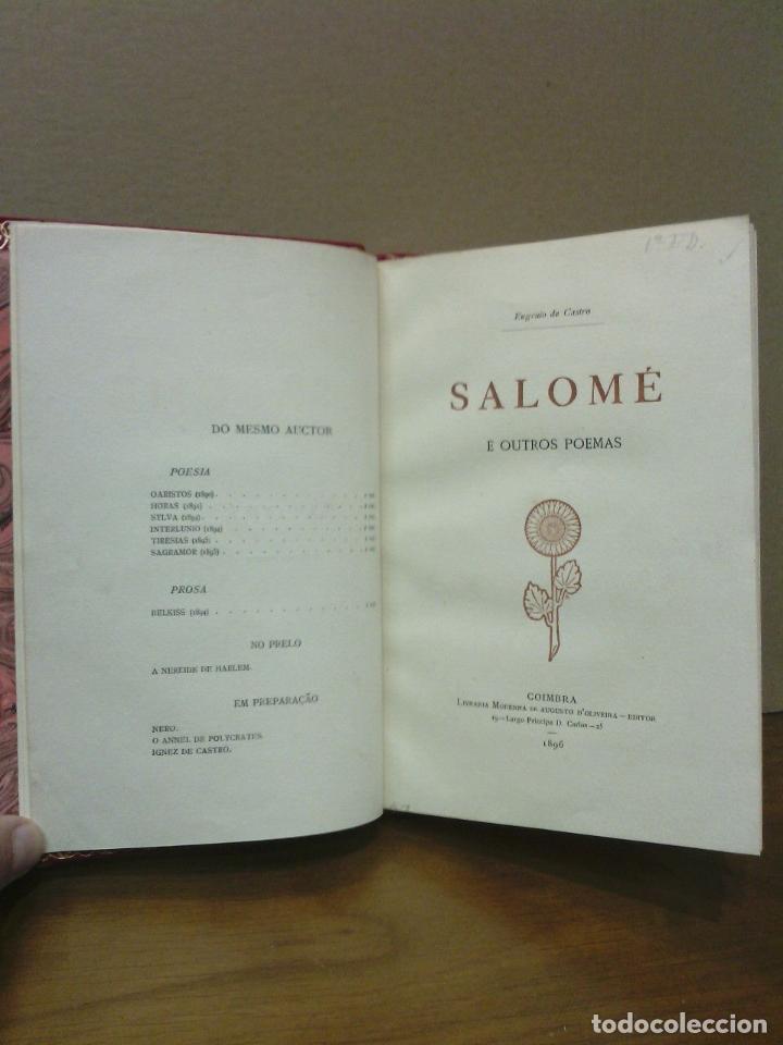 Libros: CASTRO, Eugenio de - Salom&eacute; e outros poemas - Foto 2