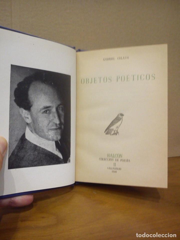 Libros: CELAYA, Gabriel - Objetos Po&eacute;ticos - Foto 2