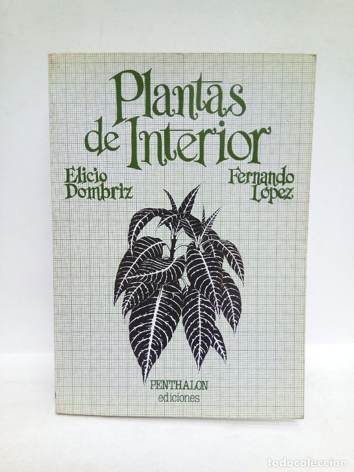 Libros: DOMBRIZ, Elicio y Fernando L&oacute;pez - Plantas de interior - Foto 1