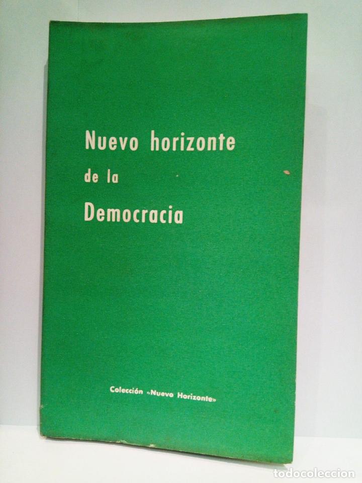 Libros: EDICIONES DEL MOVIMIENTO - Nuevo horizonte de la Democracia - Foto 1