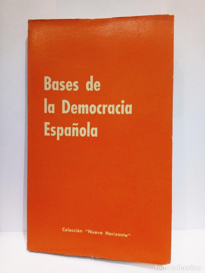 Libros: EDICIONES DEL MOVIMIENTO - Bases de la Democracia Espa&ntilde;ola - Foto 1