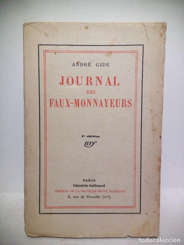 Libros: GIDE, Andr&eacute; - Journal des Faux-Monnayeurs - Foto 1