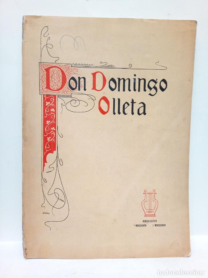 Libros: HERRERA CERDA BARRIO Y OLLETA, Agust&iacute;n - Don Domingo Olleta y Mombiela, Maestro de Capilla de la san