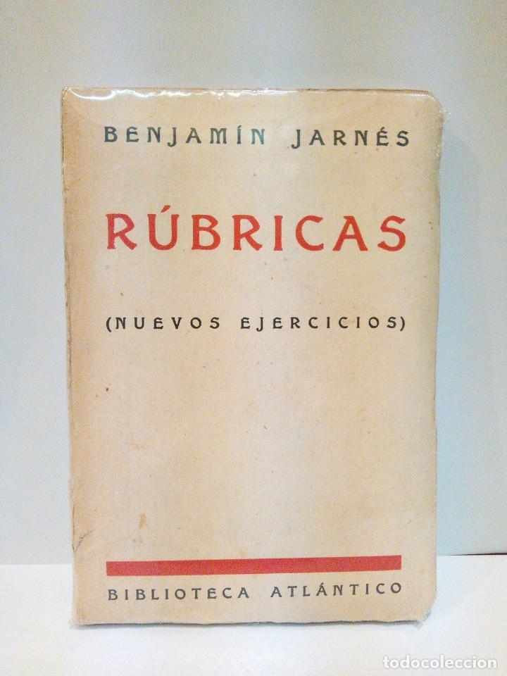 Libros: JARNES, Benjam&iacute;n - R&uacute;bricas: Nuevos ejercicios - Foto 1