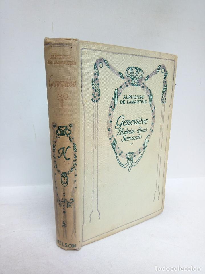 Libros: LAMARTINE, Alphonse de - Genevi&egrave;ve: Histoire dune Servante - Foto 1