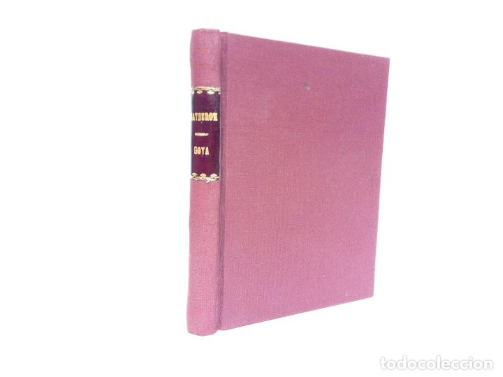 Libros: MATHERON, Laurencio - Goya / Pr&oacute;logo de Ricardo Baroja - Foto 1