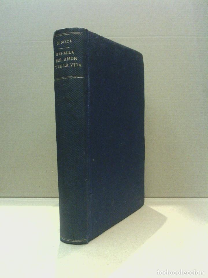Libros: MATA, Pedro - Mas all&aacute; del amor y de la vida. (Novela) - Foto 1