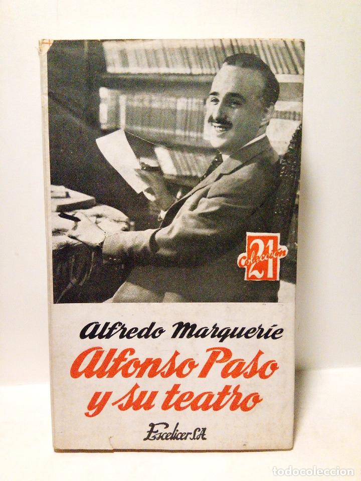 Libros: MARQUERIE, Alfredo - Alfonso Paso y su Teatro - Foto 1