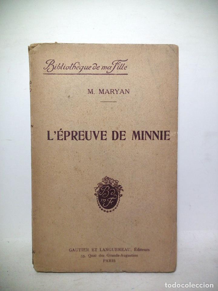 Libros: MARYAN, M. - L&Eacute;preuve de Minnie - Foto 1
