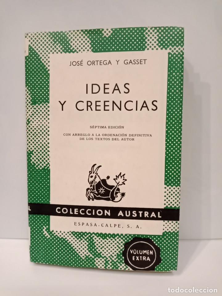 Libros: ORTEGA Y GASSET, Jos&eacute; - Ideas y creencias - Foto 1