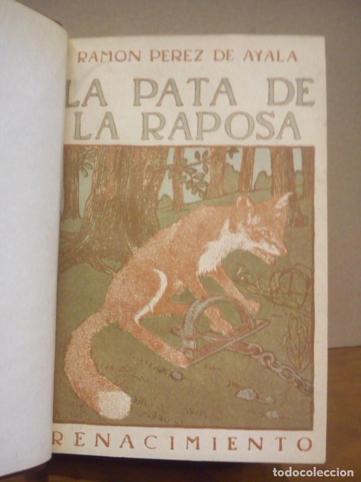 Libros: PEREZ DE AYALA, Ram&oacute;n - La pata de la raposa. (Novela) - Foto 2