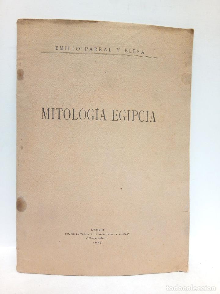 Libros: PARRAL Y BLESA, Emilio - Mitolog&iacute;a egipcia - Foto 1
