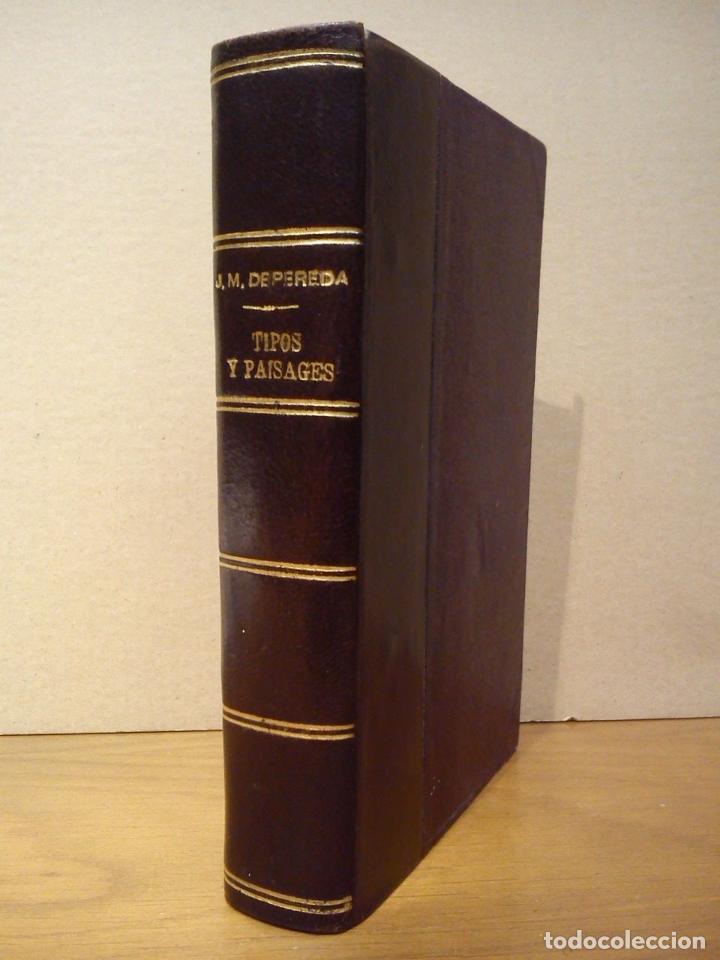 Libros: PEREDA, Jos&eacute; M. de - Tipos y paisajes - Foto 1