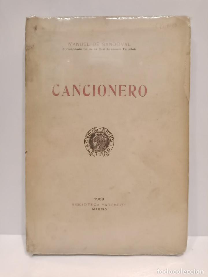 Libros: SANDOVAL, Manuel de - Cancionero - Foto 1
