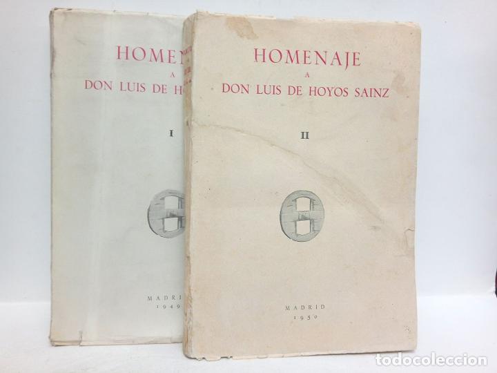 Libros: VARIOS - Homenaje a Don Luis de Hoyos S&aacute;inz - Foto 1
