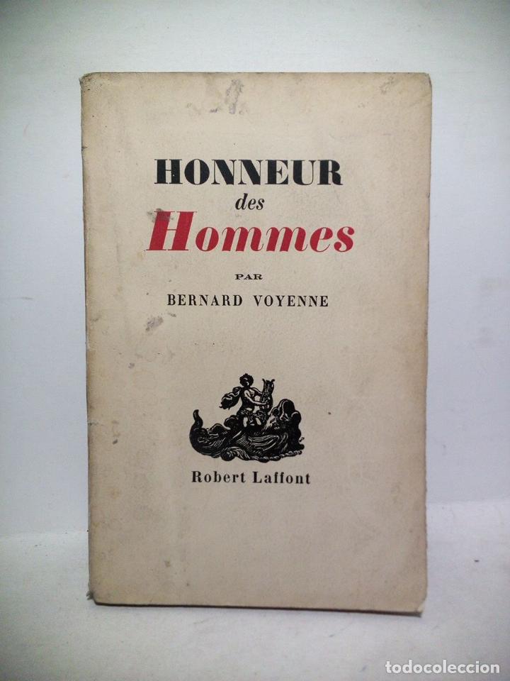 Libros: VOYENNE, Bernard - Honneur des hommes - Foto 1