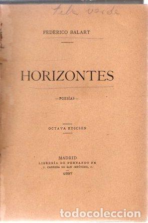 Libros: Horizontes - Balart, Federico - Foto 1