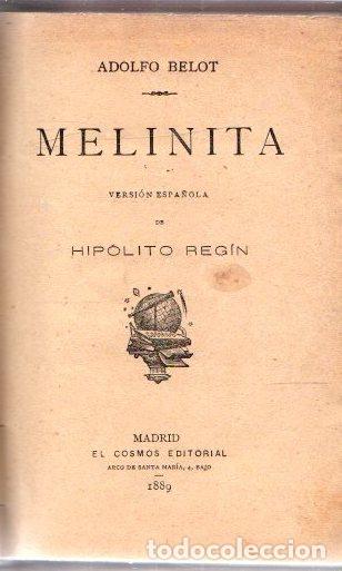 Libros: Melinita - Belot, Adolfo - Foto 1