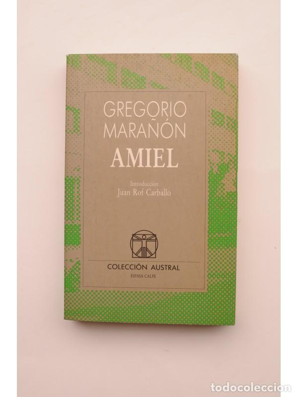 Libros: Amiel - MARA&Ntilde;&Oacute;N, Gregorio - Foto 1