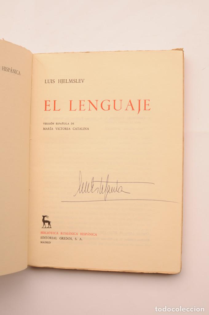 Libros: El lenguaje - HJELMSLEV, Luis - Foto 2